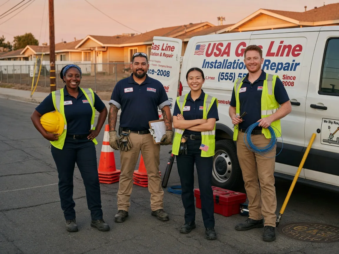 Gas Line Installation company in Alexandria, IN